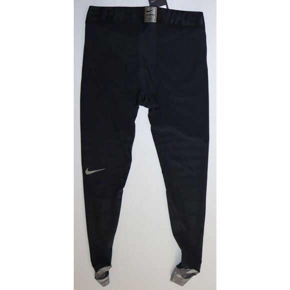Nike Pro 812988 010 Men's Sz XL-Tall Black Hyperrecovery Compression Tights - Picture 2 of 7